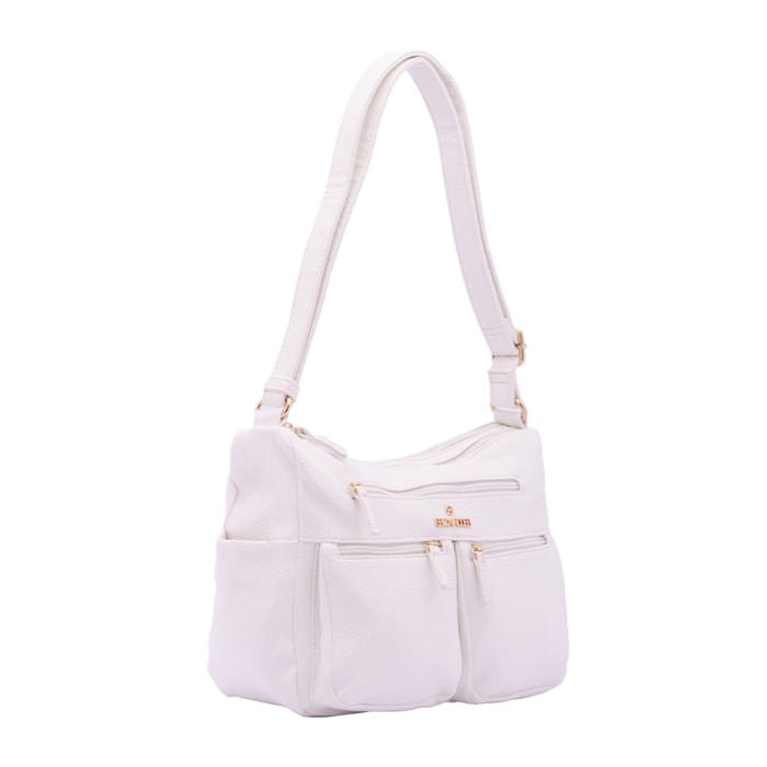 Borsa a spalla  da donna ecopelle Prodotto Vegano 30x21x12 cm