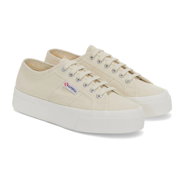 Superga - Zapatos de mujer Unisex Beige - 2740 PLATFORM