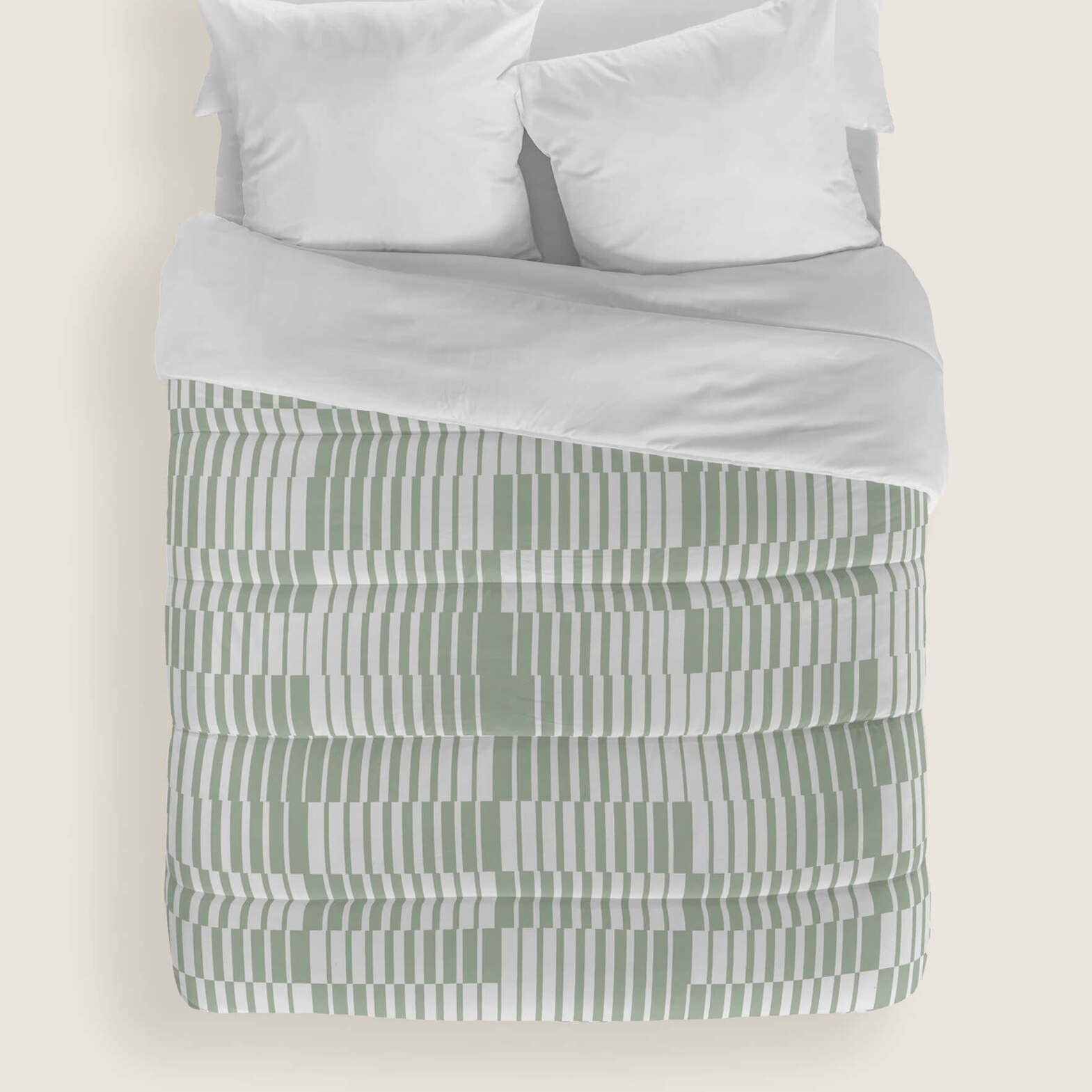 Edredón Nórdico Estampado - 100% Poliéster Microfibra - 300 gr/m² con Tacto Pluma - Marcos Green