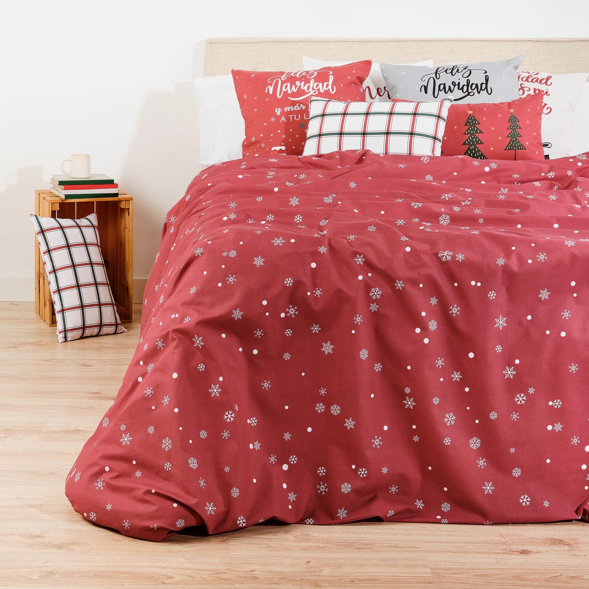 Housse de couette avec clics 100% coton Laponia 9