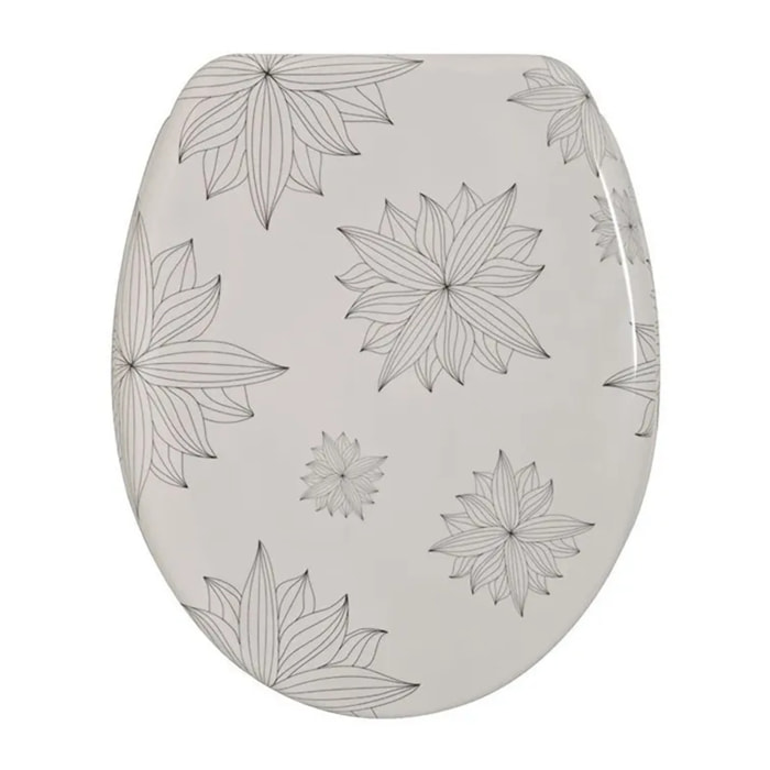 Abattant wc MDF LUCIA- Charnières Zinc Spirella