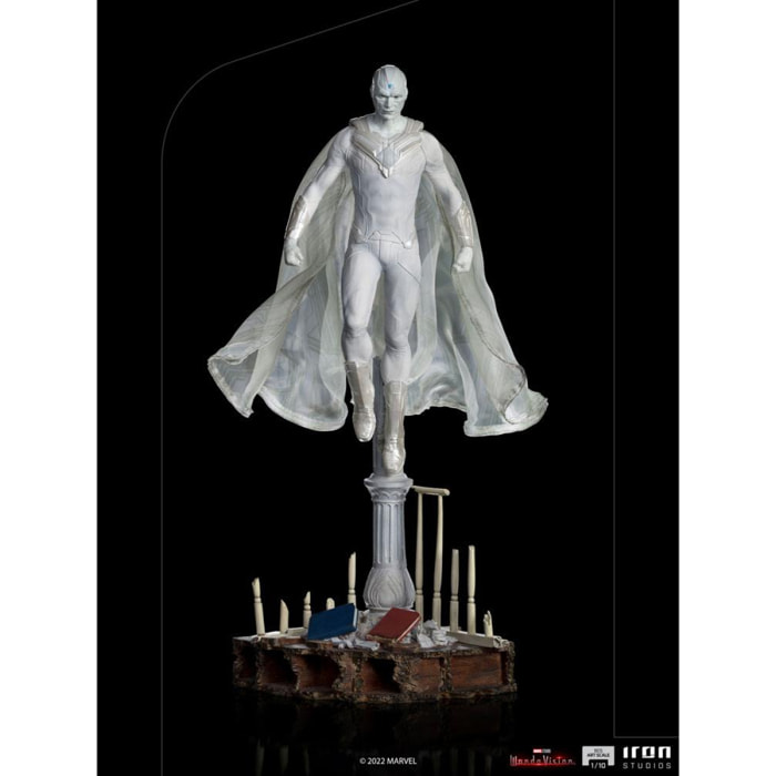 Wandavision Bds Art Scale Statua 1/10 White Vision 33 Cm Iron Studios