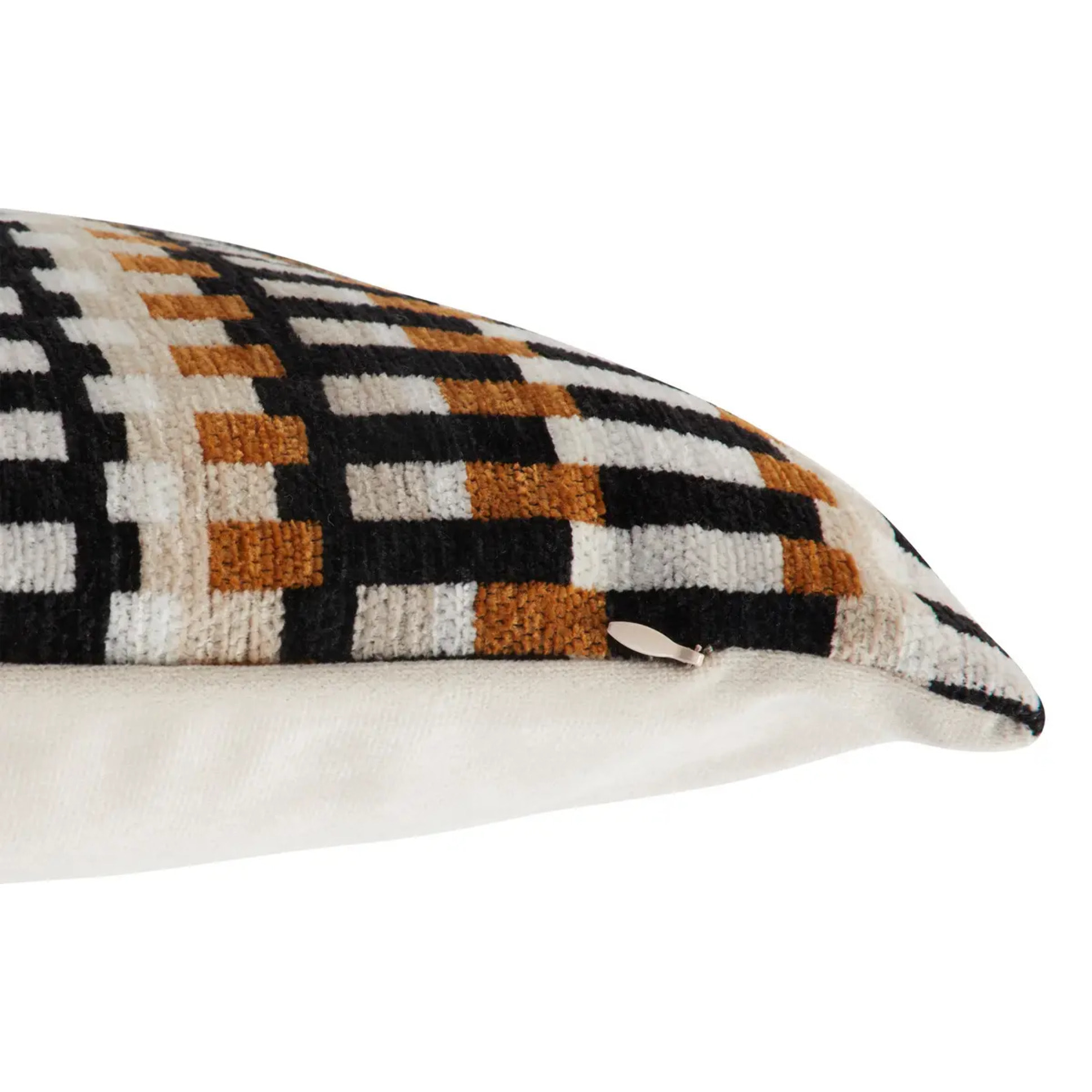 Coussin "Jangwa" jacquard lin 30x50cm