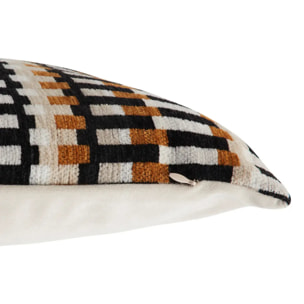 Coussin "Jangwa" jacquard lin 30x50cm