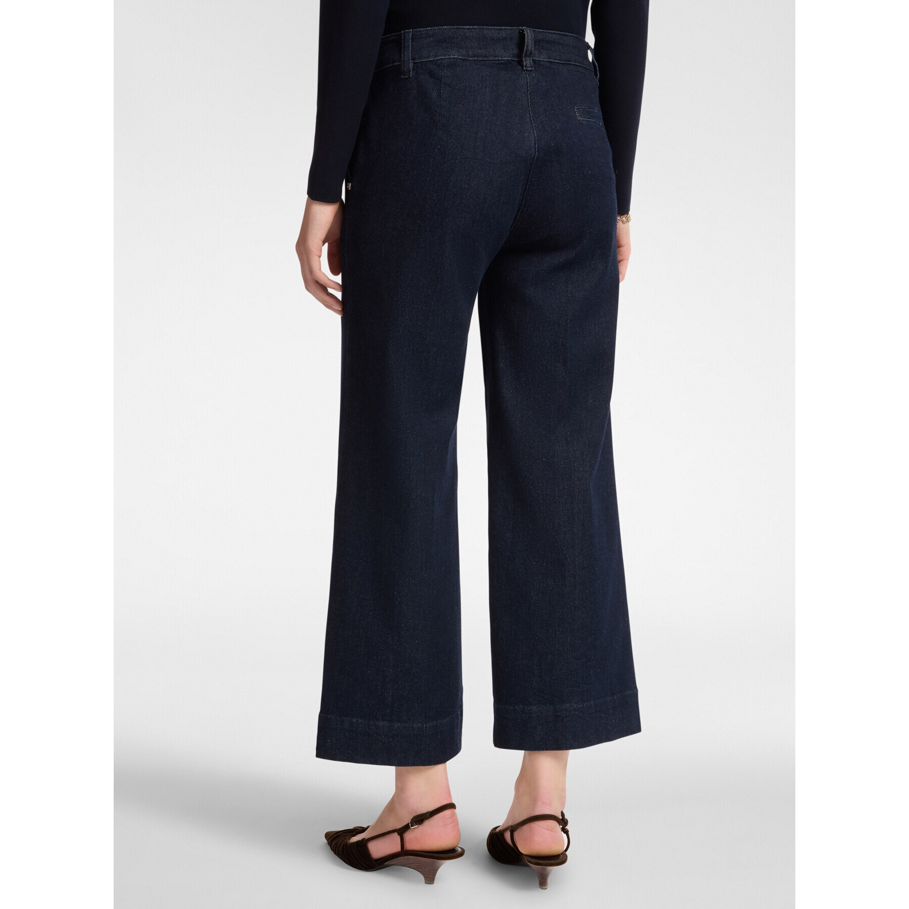 Elena Mirò - Jeans tailoring cropped - Blu