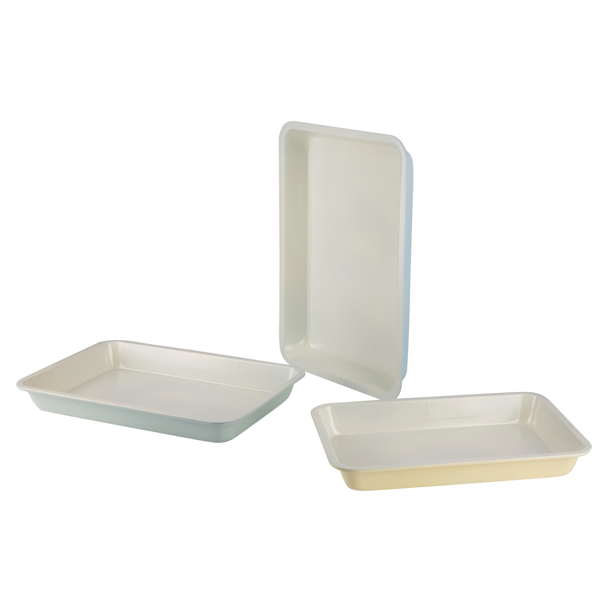 Set 3 moldes de horno acero al carbono cosy