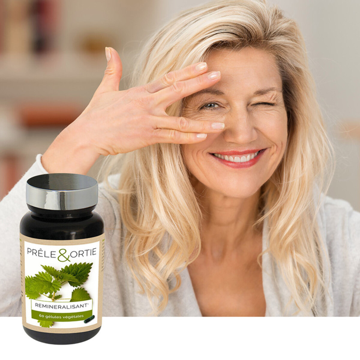 NUTRI EXPERT - Prêle & Ortie - Facilite l'élimination des toxines - Contribue au bon fonctionnement de l'organisme - Vegan - 60 gélules végétales - Marque Française - Extraits de plantes - Lot de 3