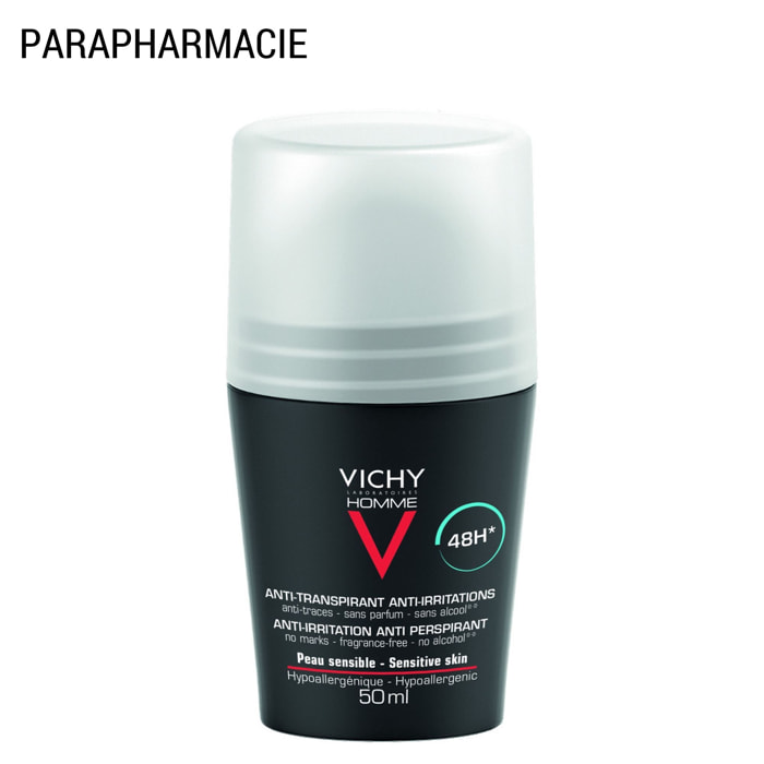 Homme  - Déodorant Anti-Transpirant Roll-On 48h 50 ml