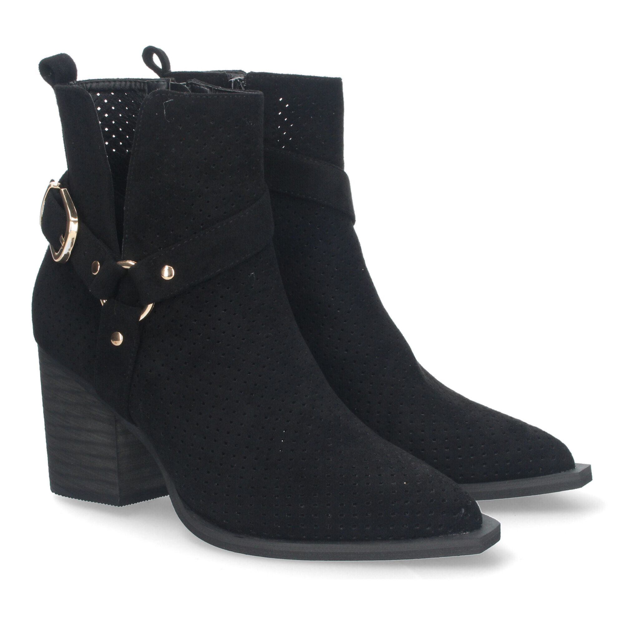 Botines de Mujer con Tacón Campero Elegantes