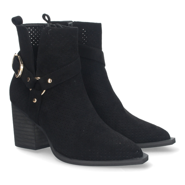 Botines de Mujer con Tacón Campero Elegantes