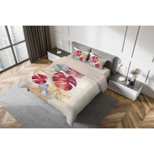 Parure copripiumino fotografico Piazzato Fine Art 2 piazze Disegno Iris