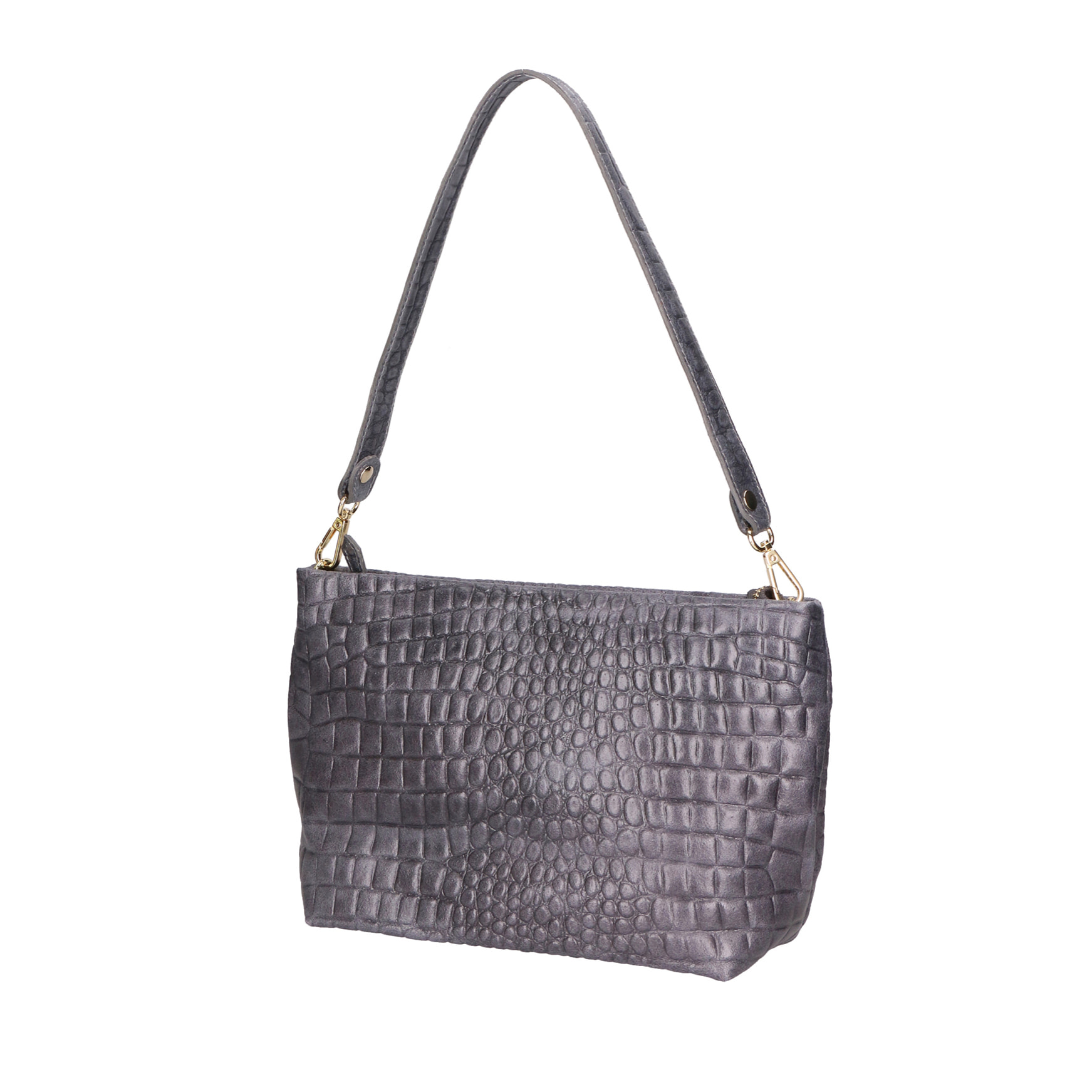 Borsa a spalla da Donna Lorelei in Vera Pelle Made in Italy 19x33x10 cm