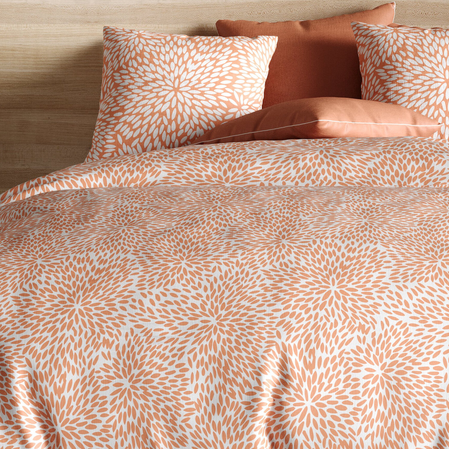 Parure de couette 2pcs 100% microfibre 60gsm lantana