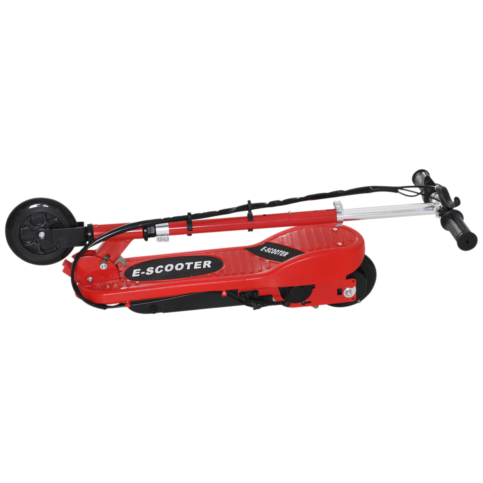 Patinete Eléctrico Plegable Acero PP 74x36x73-91cm Rojo