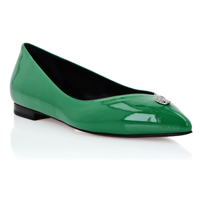 PHILIPP PLEIN Ballerinas SKULL