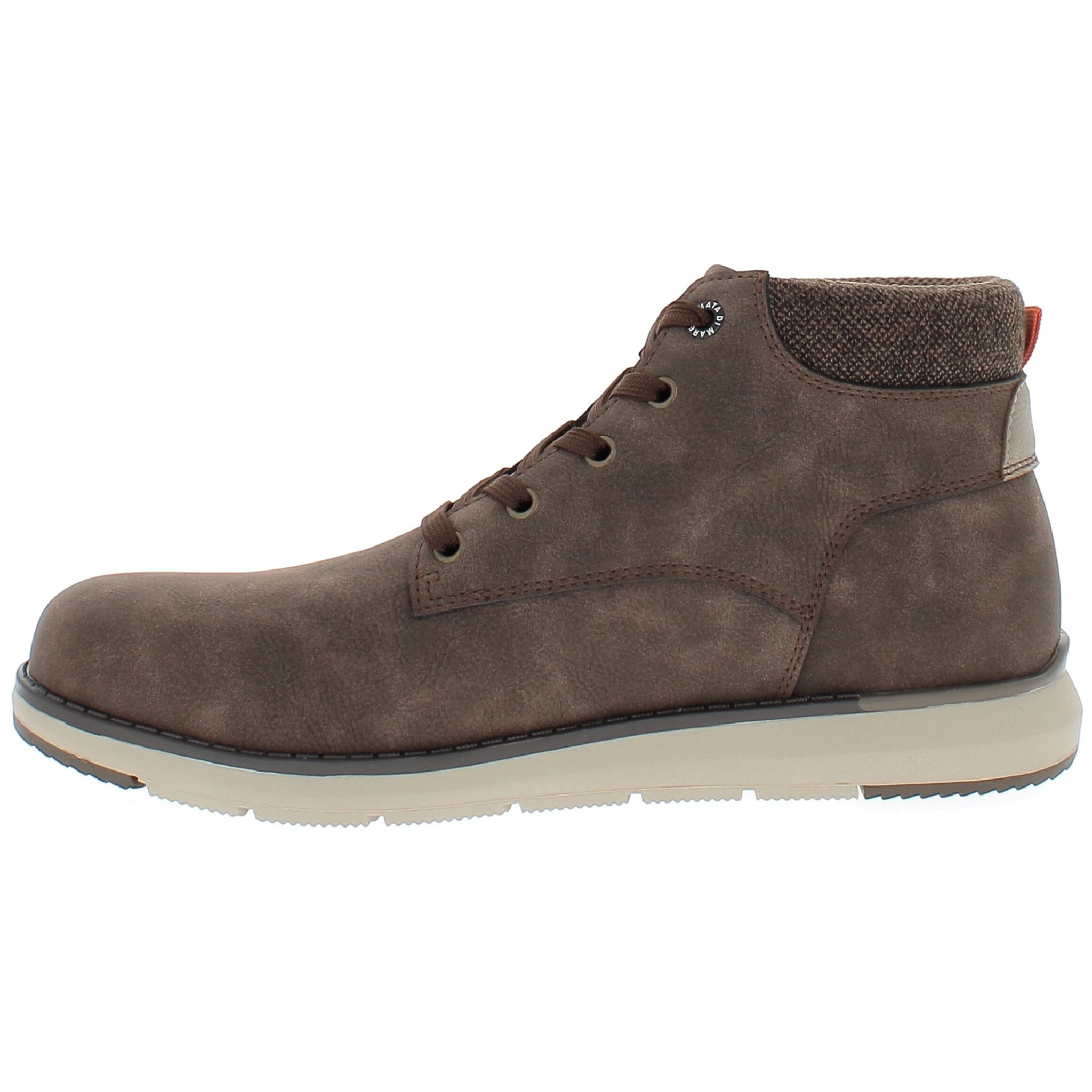 Armata di Mare Scarpe Uomo Stivaletti Casual Stringati con Soletta Rimovibile in Memory Foam AMU 2M845 Dk Brown