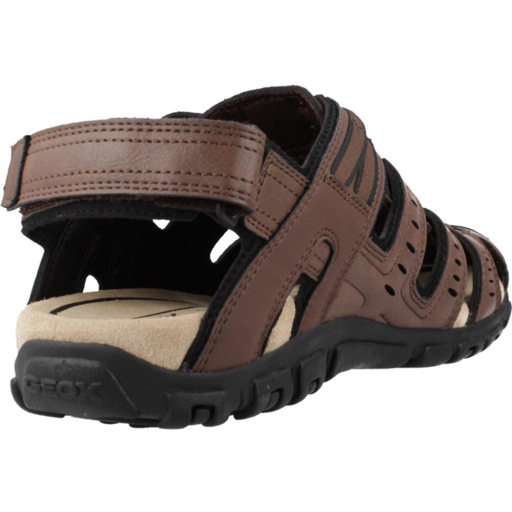 Sandalias Hombre de la marca GEOX  modelo U S STRADA C MARRON