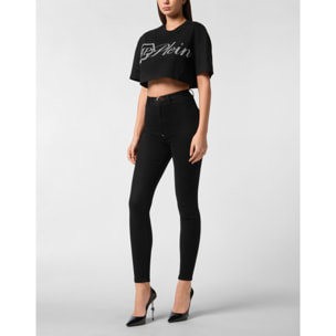 PHILIPP PLEIN T-Shirt Round Neck SIGNATURE