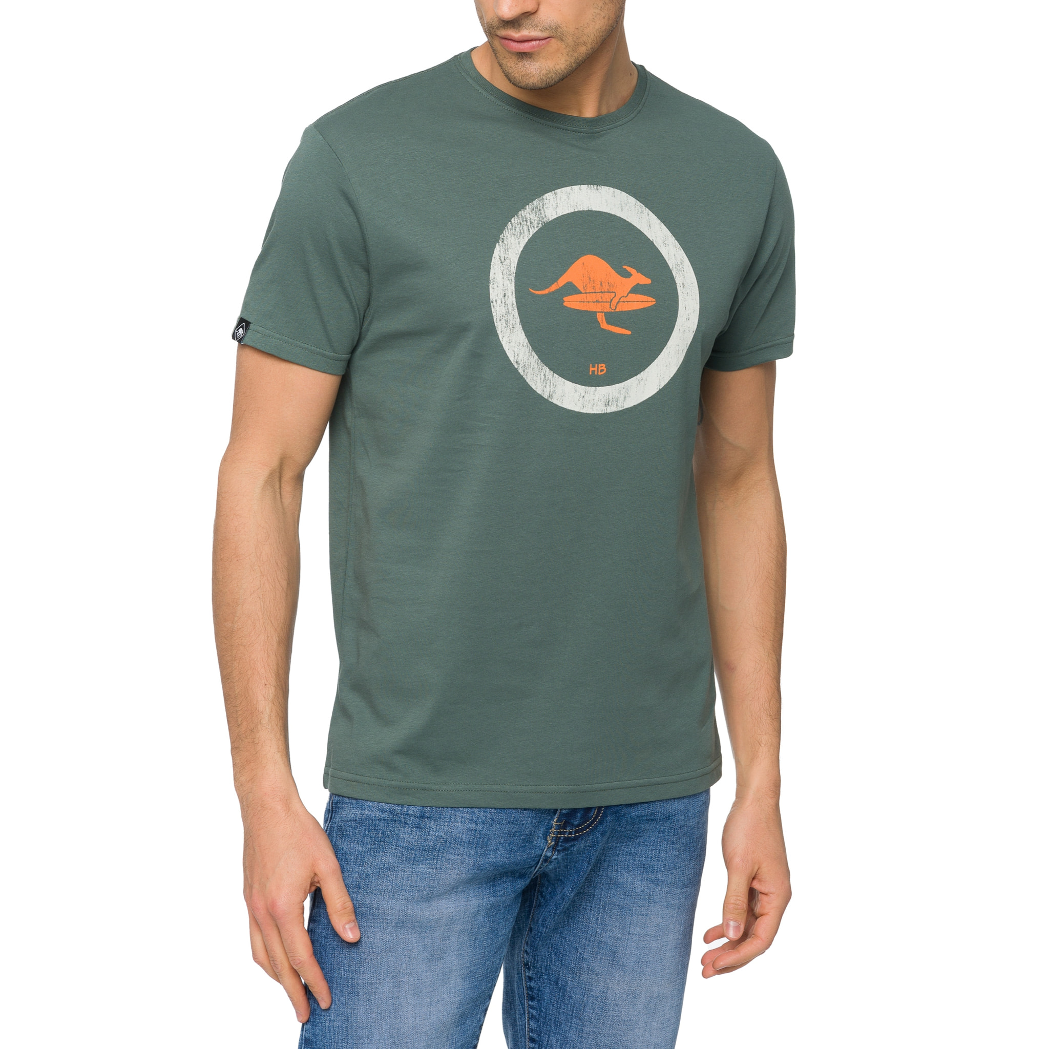 Camiseta Hot Buttered KAILUA Verde Claro