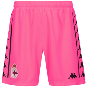 Pantaloni Corti Kappa Uomo Kombat Ryder Deportivo Rosso