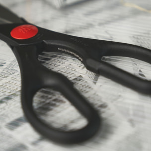 20 cm, Ciseaux multi-usages, Noir mat