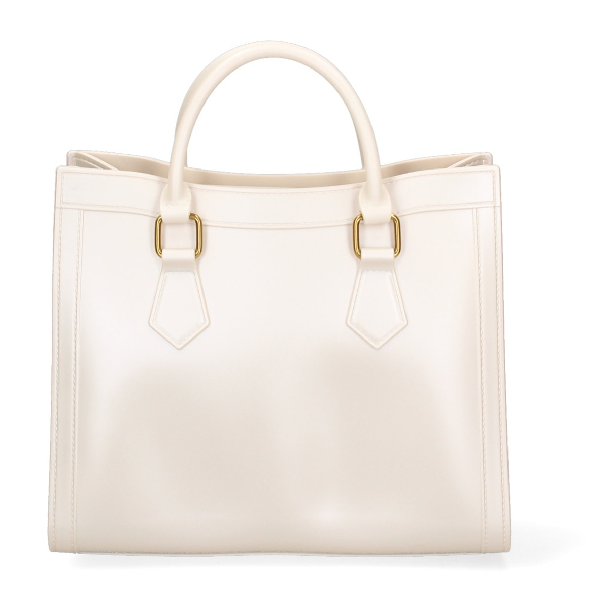 Borsa a mano da donna - Modello False - 100% Pvc - 22.5 x 27.0 x 10.5 cm