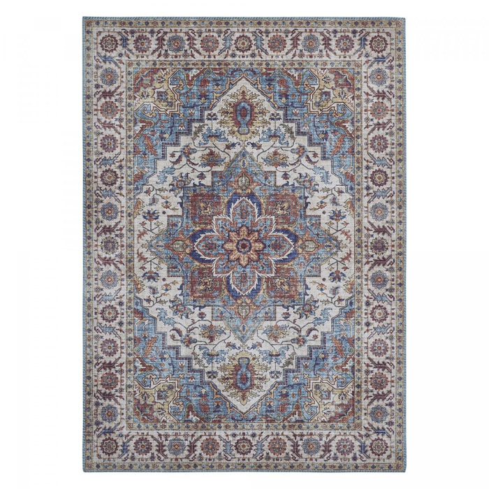 Tapis salon et chambre tissé motif oriental GUNE