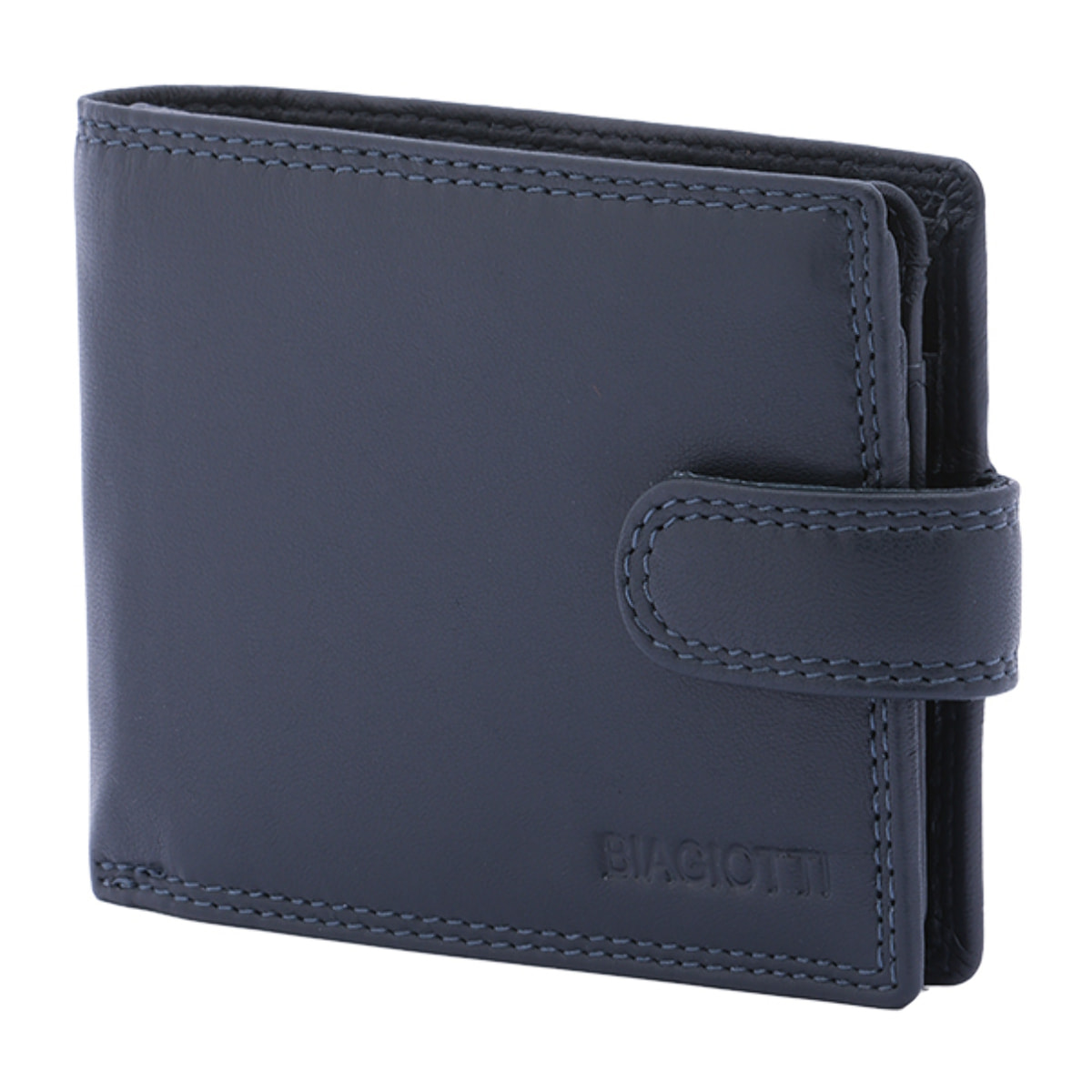 Portafoglio  da uomo In Vera pelle Made in Italy 12,5x9,5x3 cm