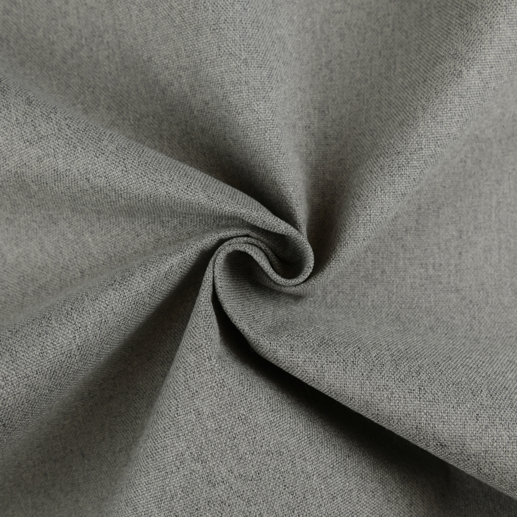 Rideau 100% occultant thermique phonique chiné MIDNIGHT - Gris anthracite