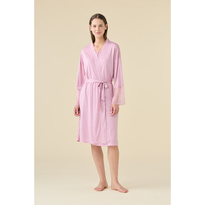 Vestaglia donna estiva modal articolo unito. Noidinotte