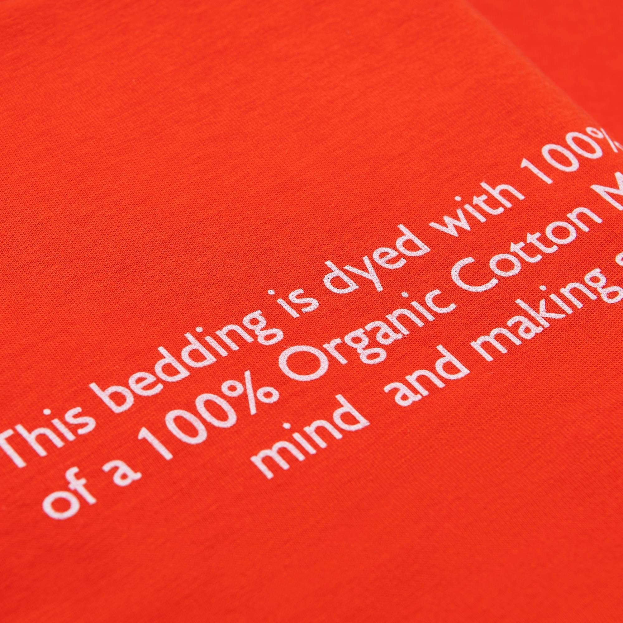 Set 2pc cama (funda nórdica 135x200cm + funda de almohada 80x80cm) 140gsm 100% algodón rosa united in green benetton