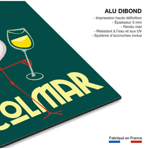 Tableau cigogne de colmar Tableau alu Dibond