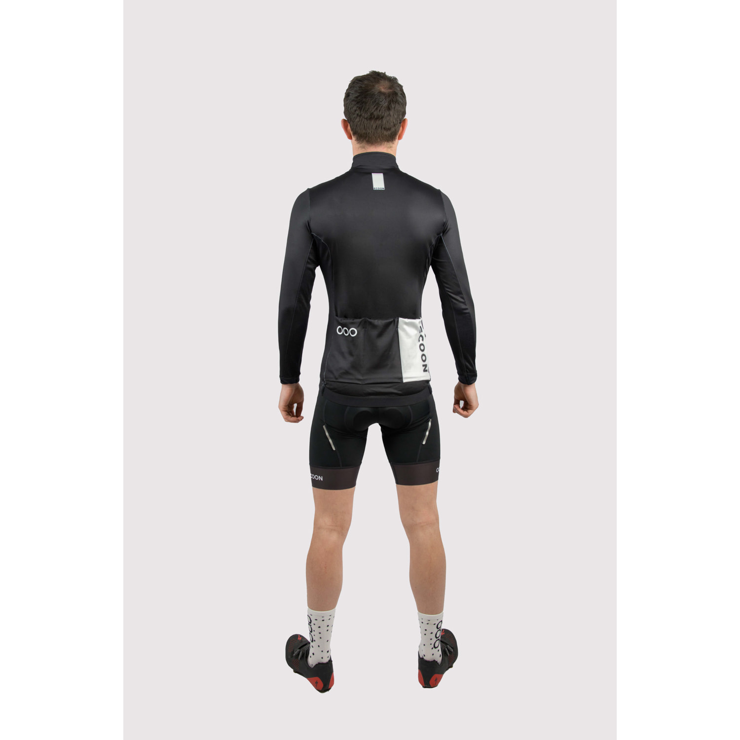 Maillot de manga larga ECOON modelo Mont Ventoux en color Negro