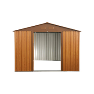 Abri de jardin métal 7,06m² avec kit d'ancrage CALAISIS