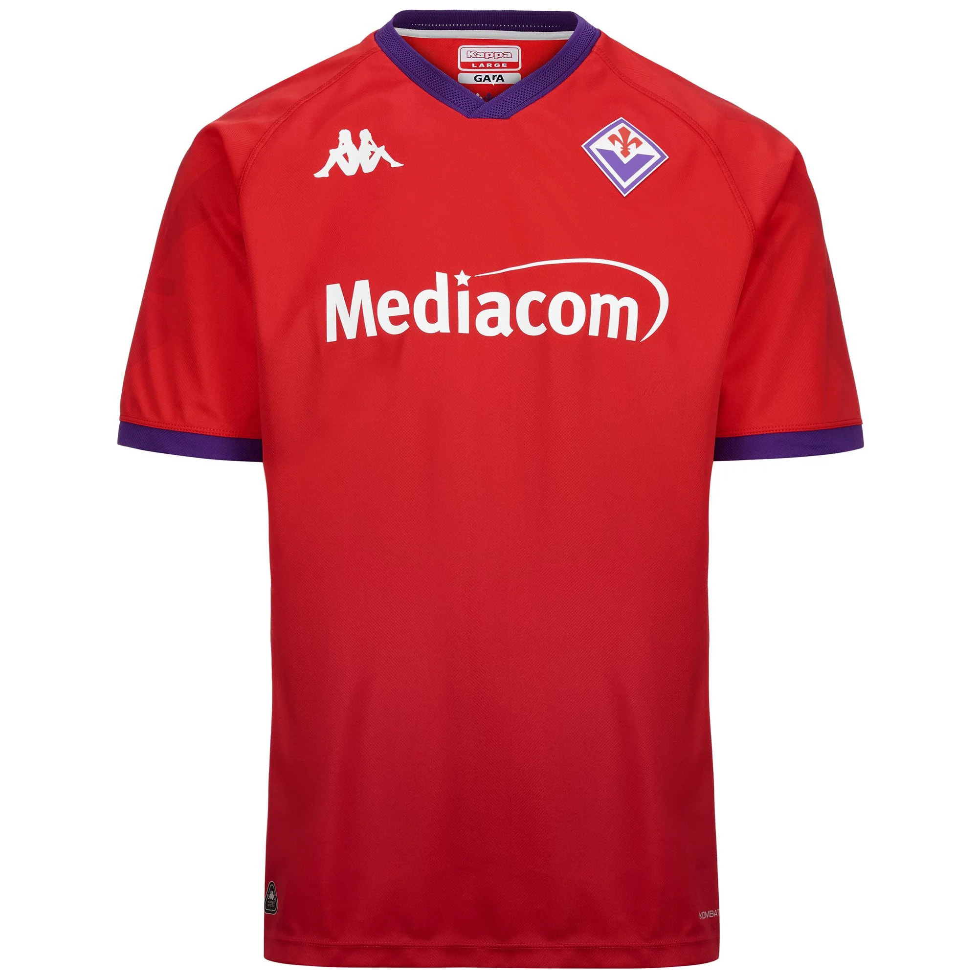 Maglie gioco Kappa Bambino Kombat 2025 Fiorentina Rosso