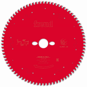 Lame pour scie circulaire portative FREUD - Ø260 2,3/1,8 AL30 Z80 TP -5° - F03FS09827