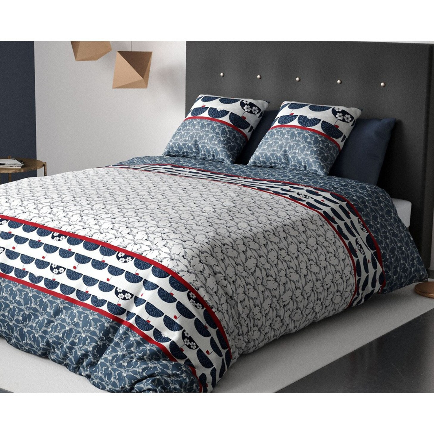 Parure De Drap 3pcs 100% Coton 57fils/cm2 -naka