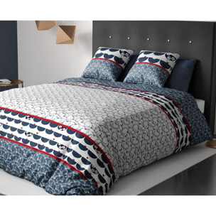 Parure De Drap 3pcs 100% Coton 57fils/cm2 -naka