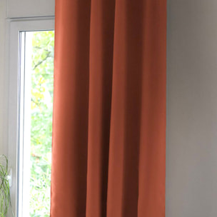 Rideau uni Occultant 100%polyester