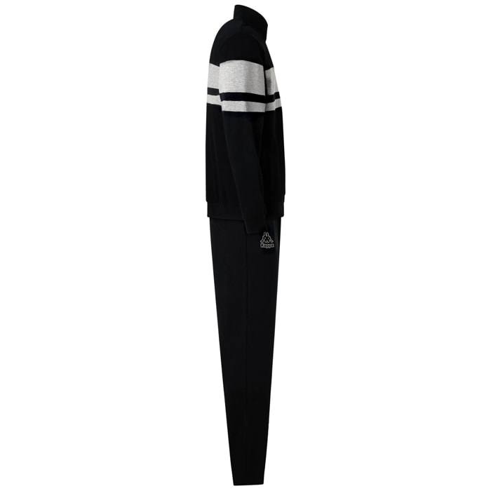 Kappa - Tute Sportive Uomo Nero - Logo Goppio