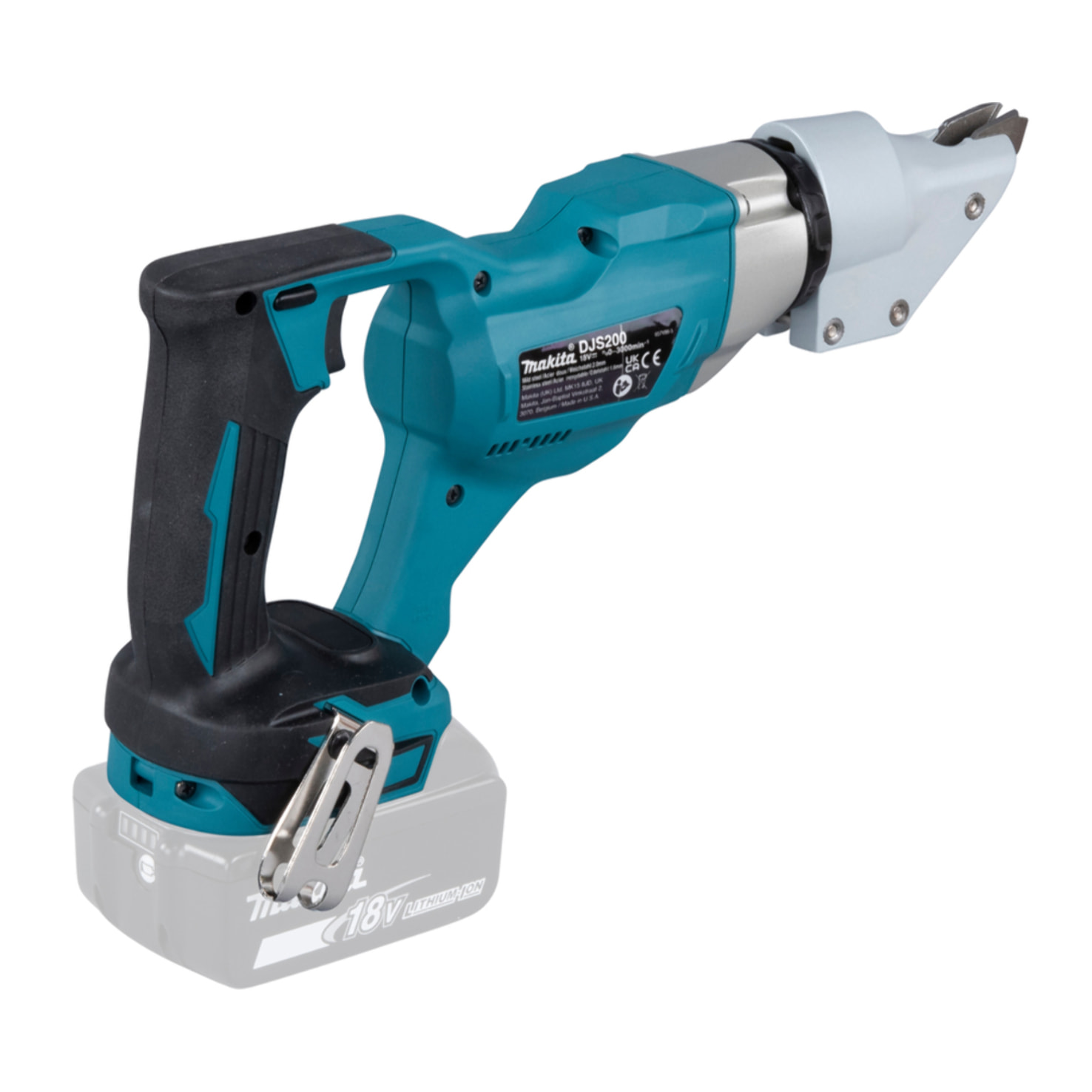 Cisaille 18V 2,0 mm - MAKITA - sans batterie, ni chargeur - DJS200Z