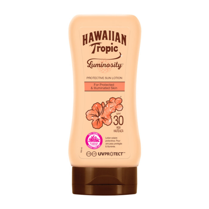 Lot de 2 - Hawaiian Tropic Luminosity Lotion Solaire SPF 30