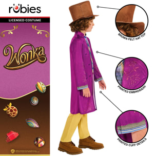 DISFRAZ WILLY WONKA DELUXE INF