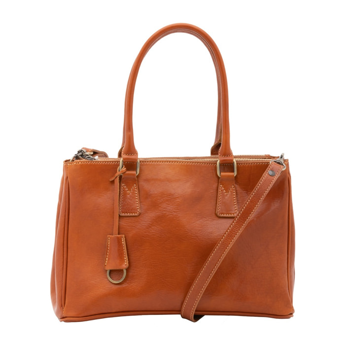Borsa a tracolla da donna - Modello Bryony - Vera pelle - 35.0 x 23.0 x 16.0 cm