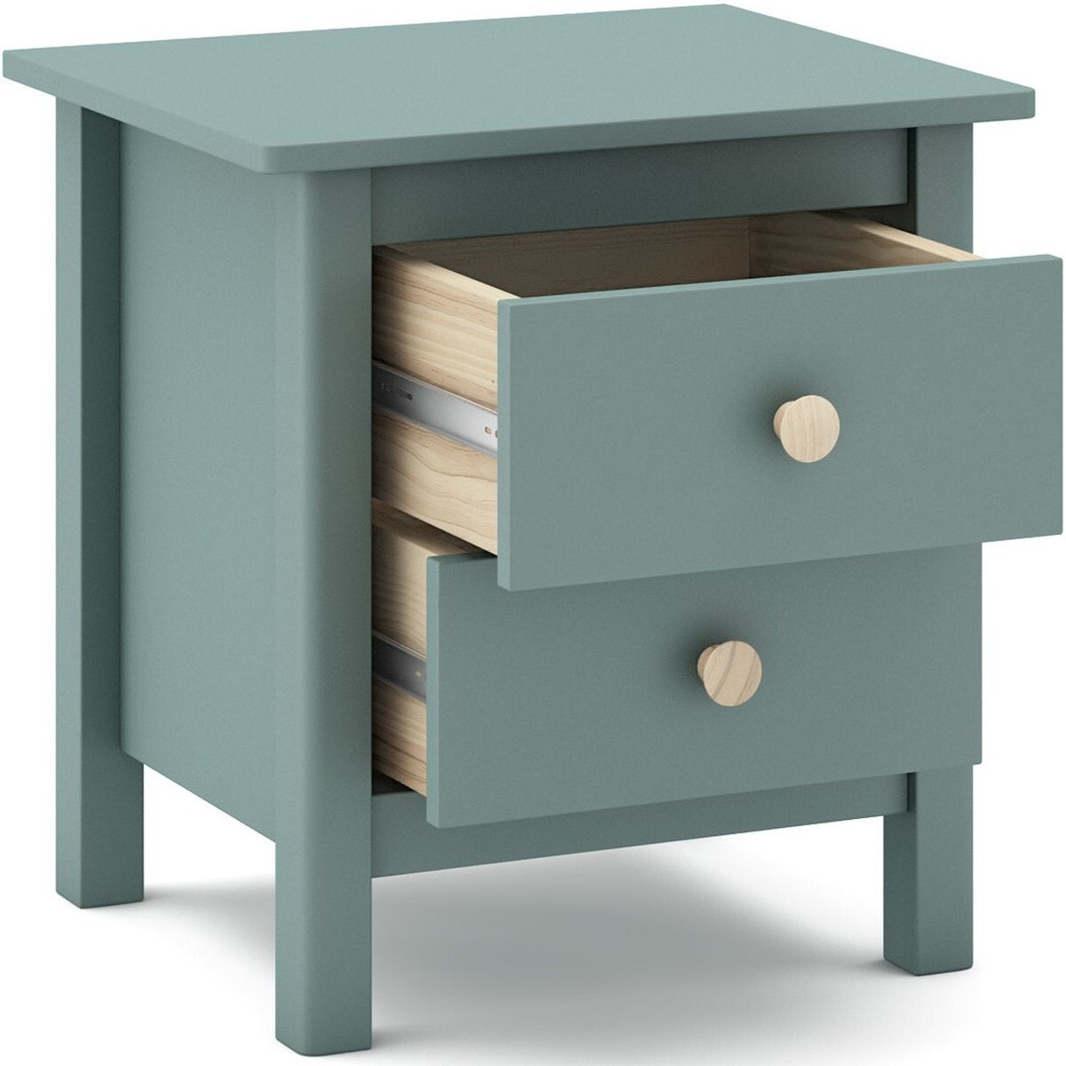 Table de chevet enfant 2 tiroirs en bois - MELVIN