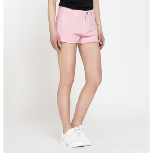 SHORT STRETCH, MODELLO 757. Vita regolare e gamba regolare.