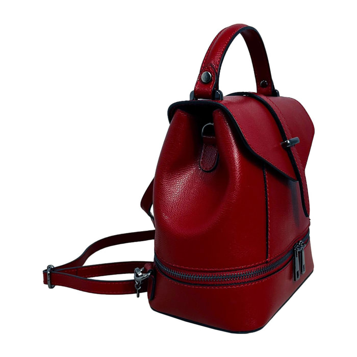 Mochila Cheval Firenze Nak Rojo Oscuro