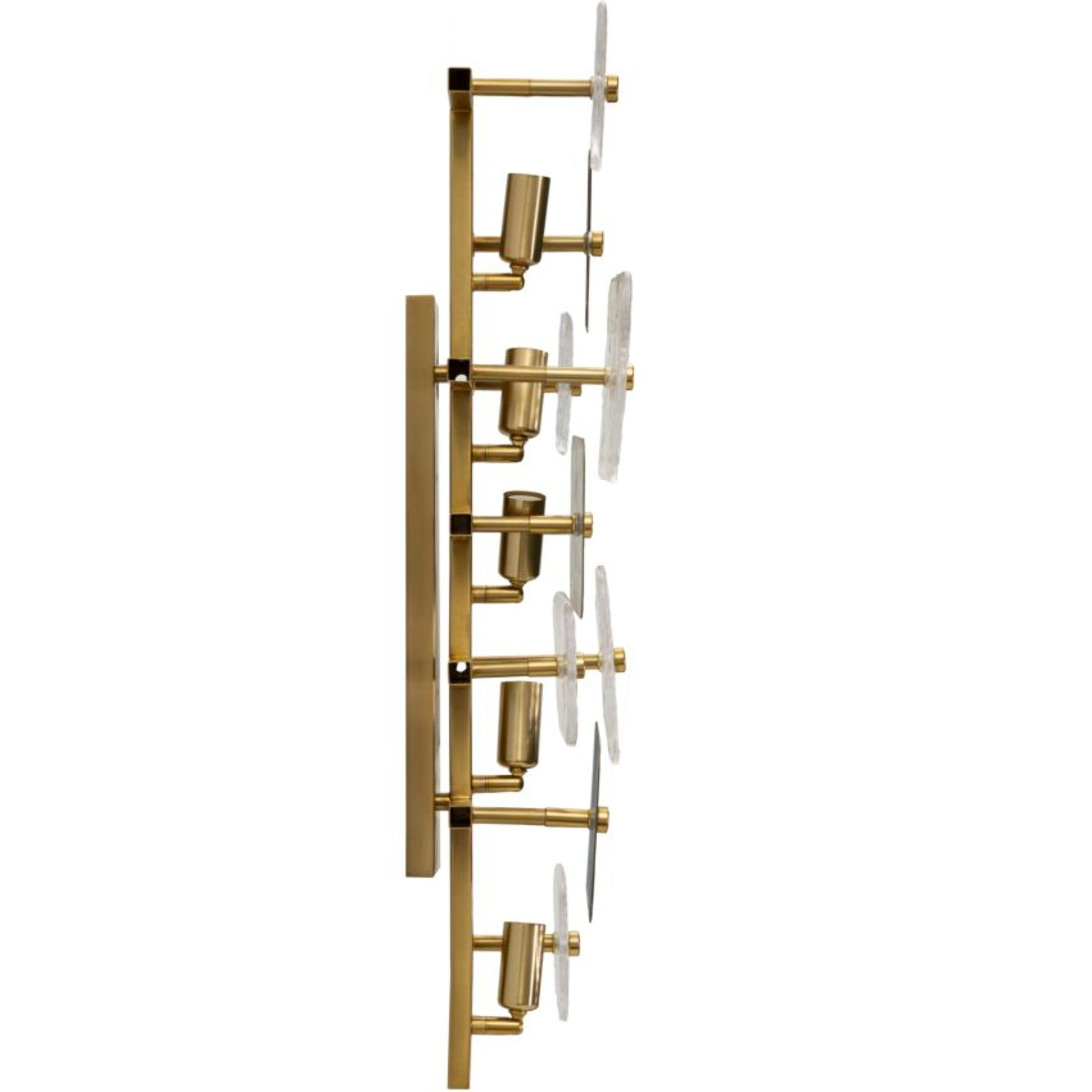 LAMPADA DA MURO GLASSY CM 24X13X76