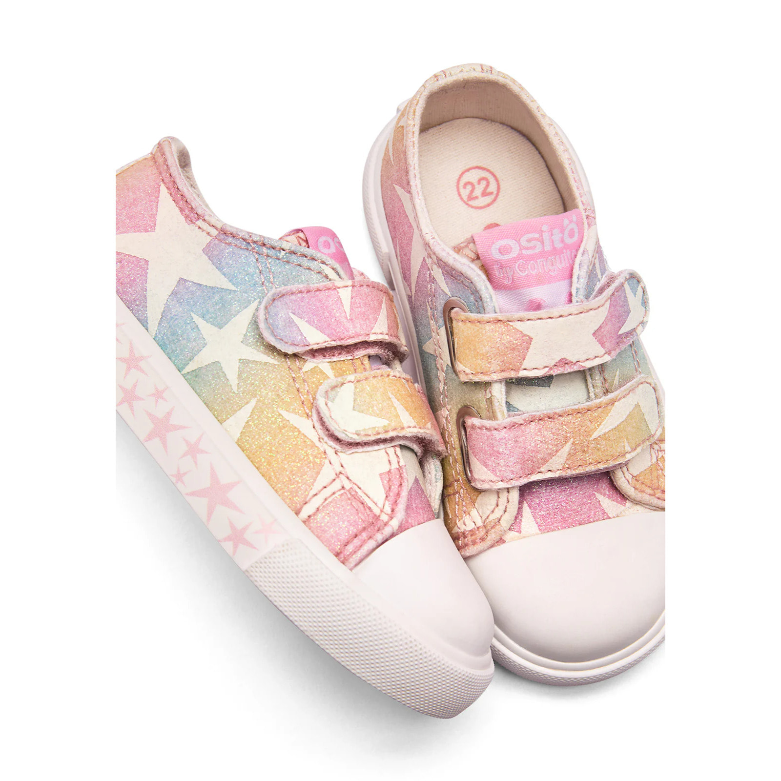 Zapatillas Deportivas de Bebés Estampado de Estrellas Multicolor