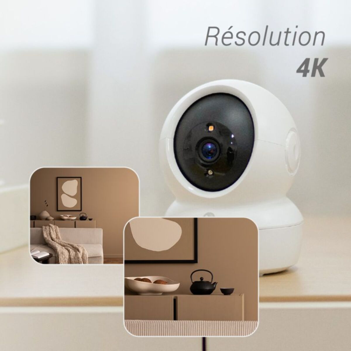 Caméra de surveillance EZVIZ H6c Pro 4K